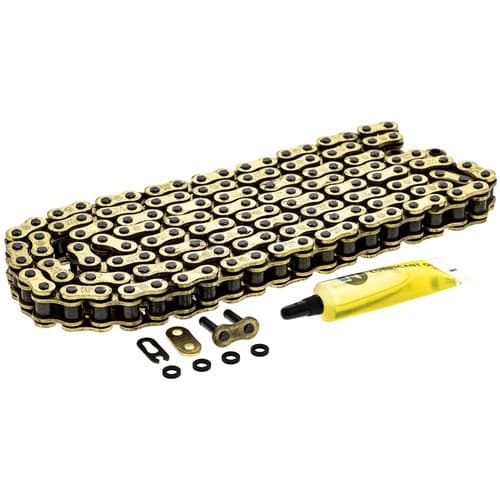 NICHE Gold 428 X-Ring Chain 142 Links With Connecting Master Link Motorcycle