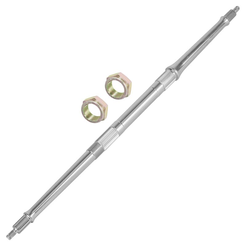 Rear Axle Shaft with Nut for Yamaha Banshee 350 YFZ350 1987 1989 1990 1991-2006