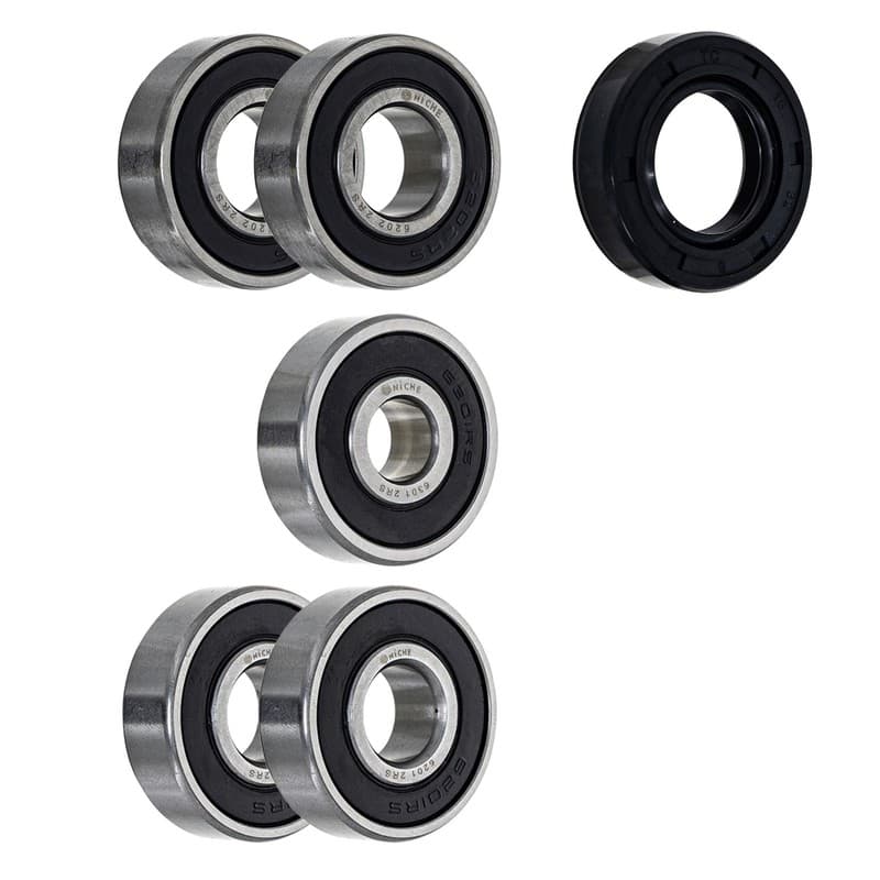 NICHE Wheel Bearing Seal Kit for Suzuki RM100 RM125 RS175 RM250 RM400 6202-2RS