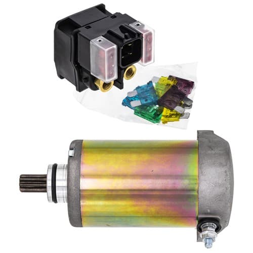 NICHE Starter Motor Solenoid Kit for Suzuki 1999-2010 GZ250 Motorcycle