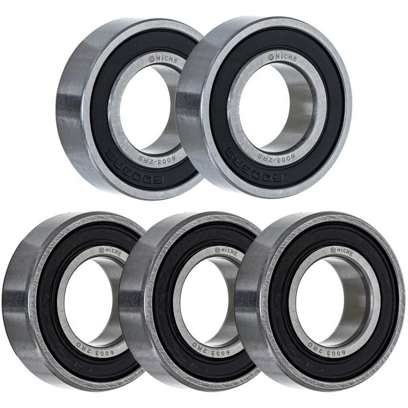 NICHE Wheel Bearing Kit for KTM 60 60SX 65 65SX 6003-2RS 6003-2RDQE6