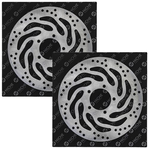 NICHE Front Brake Rotor Set For Triumph Street Twin Scrambler Bonneville