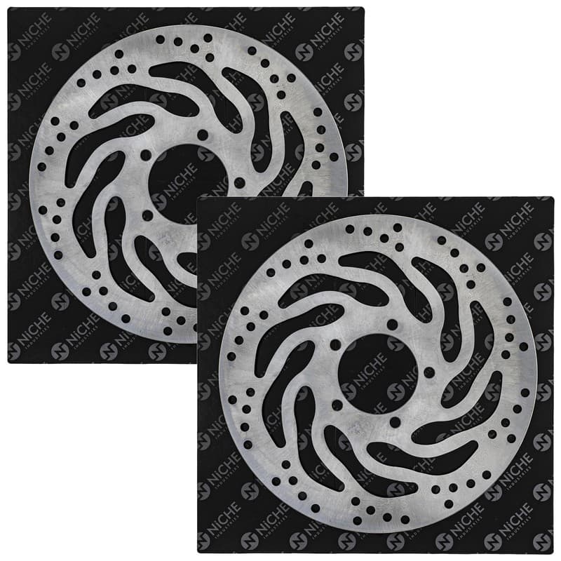 NICHE Front Brake Rotor Set For Triumph Street Twin Scrambler Bonneville