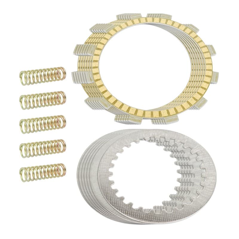 Clutch Friction Steel Plates Ans Springs Kit for Yamaha XT350 1985-2000