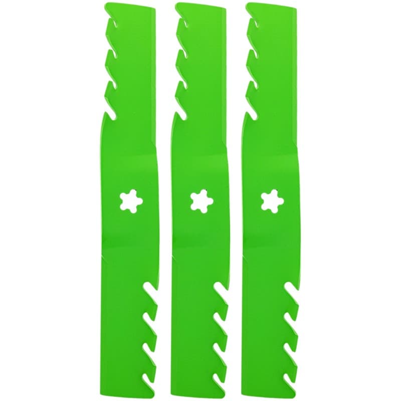 LawnRAZOR Blade for Husqvarna Z248F MZ48 588811102 Toothed Mulching 3 Pack