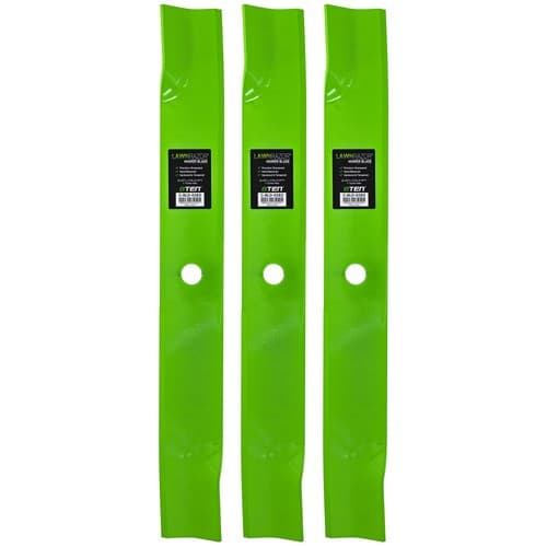 LawnRAZOR Blade Exmark Lazer Z S-Series 72 Inch Deck 103-6384 High Lift 3 Pack