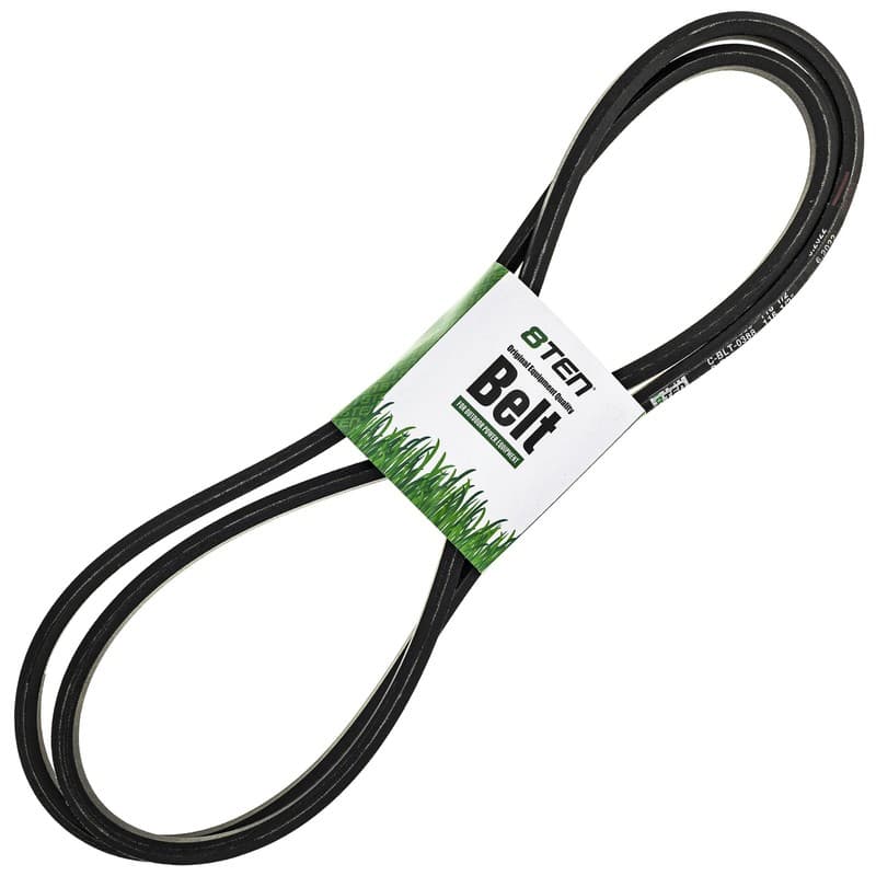 8TEN Double Drive Belt for John Deere X300 X304 F620 F687 ZTrak M138583 48 Inch