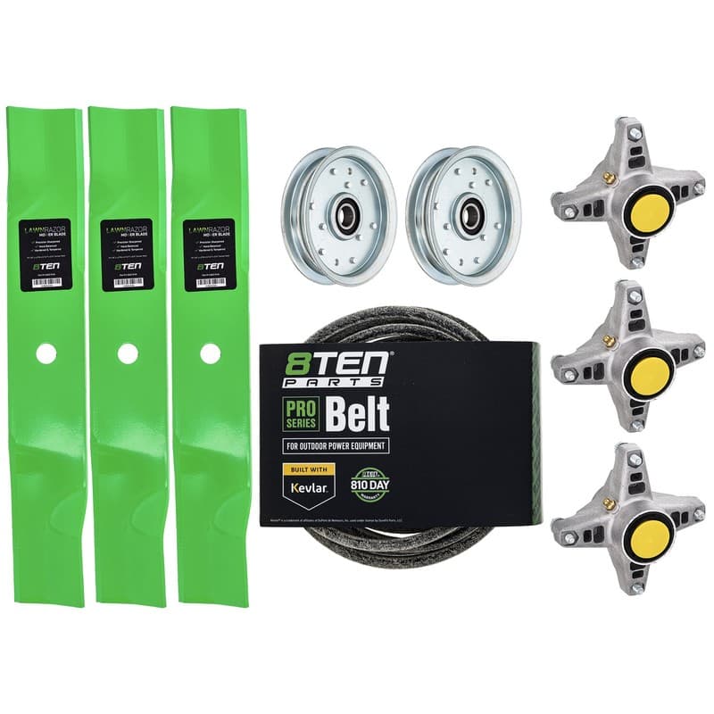 Deck Kit Blade Spindle Belt Idler for MTD Cub Cadet GTX2100 GTX2154 54 Inch