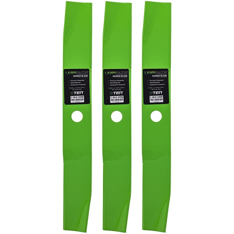 LawnRAZOR Blade Murray Garden Tractor 52 Inch Deck 721334AYP Medium Lift 3 Pack