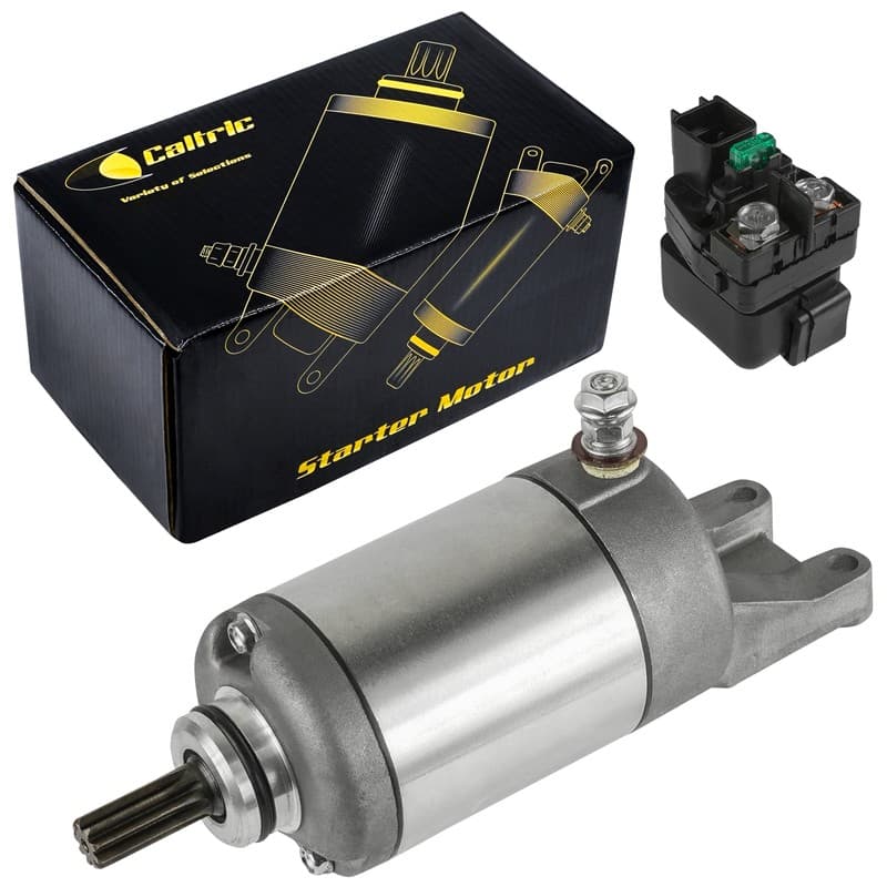 Starter & Relay Solenoid for Suzuki LT-A450X LTA450X Kingquad 450 Axi 2007-2010