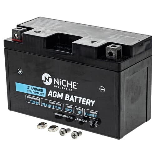 NICHE AGM Battery YT7B for Suzuki DRZ400 Yamaha TTR250 Ducati 1199 Panigale