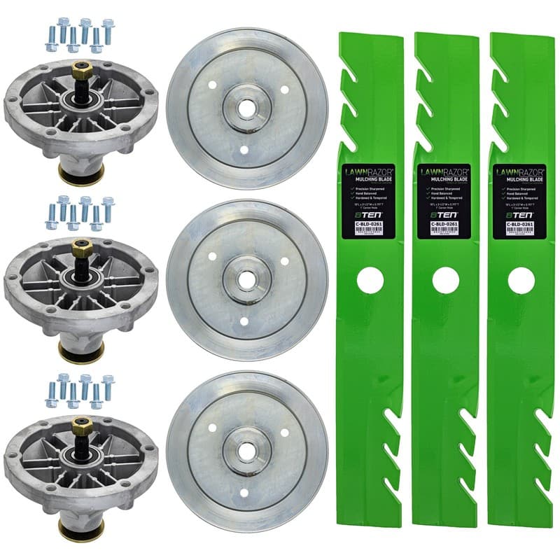 8TEN Blade Spindle Kit for Exmark Radius S-Series 52-Inch 116-5175-S 126-4630