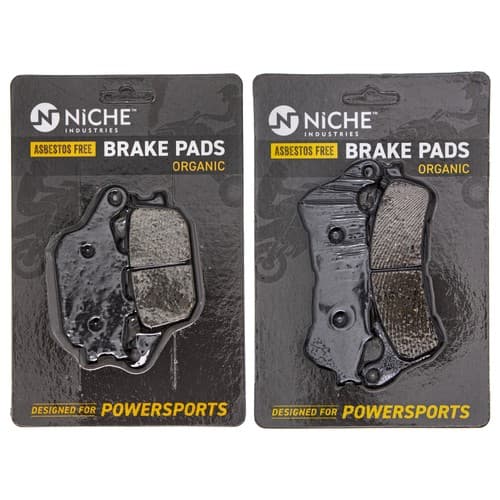 NICHE Brake Pad Set for Honda NC700XD CB1100A Front Rear Organic