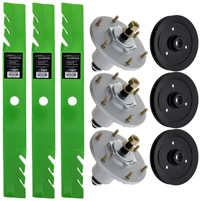 8TEN Blade Spindle Kit for Exmark Lazer Z S-Series 60-Inch 116-5174-S 116-3344