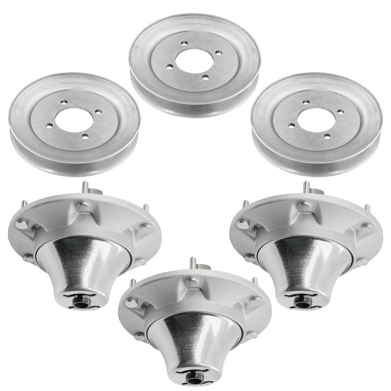 TCA24880 TCA20639 TCA17517 TCU28215 54" Deck Spindle with Pulley For John Deere