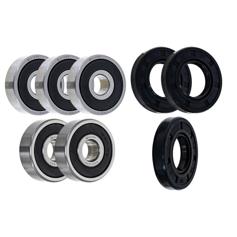 NICHE Wheel Bearing Seal Kit for Yamaha TT125 6301-2RS Motorcycle