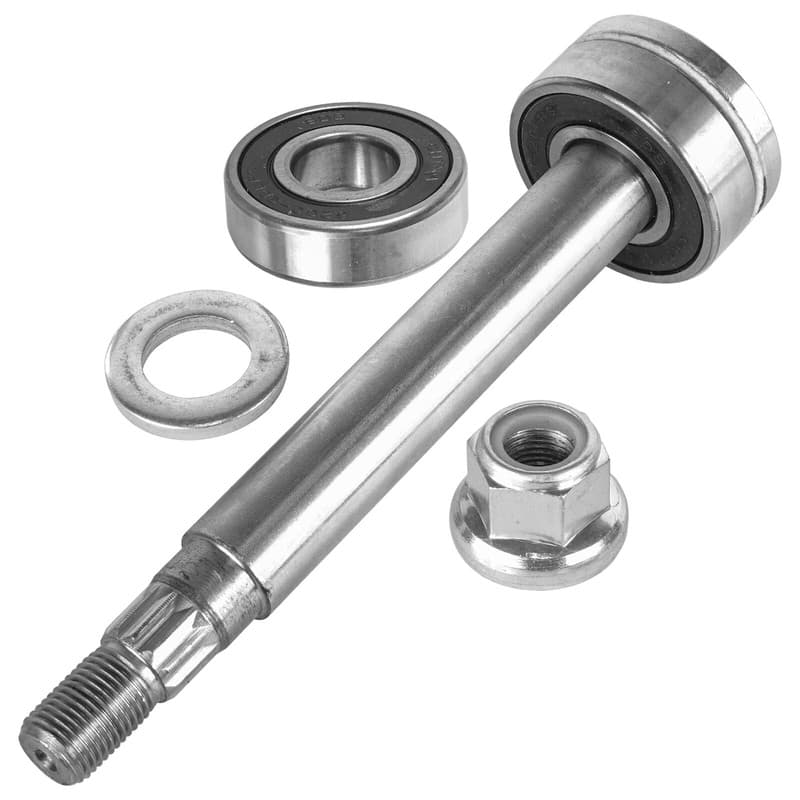 Spindle Shaft w/ Bearing Nut for Husqvarna 532137646 137646 137645 133172 285464