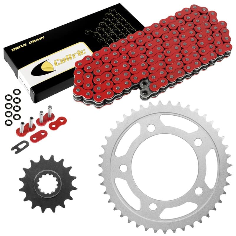 Red O-Ring Drive Chain & Sprockets for Honda CBR900RR Fire Blade 1993 1994 1995