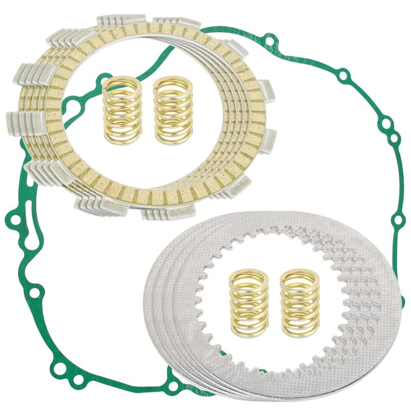 Clutch Friction Plates And Gasket Kit for Kawasaki Bayou 300 KLF300C 1989-2005