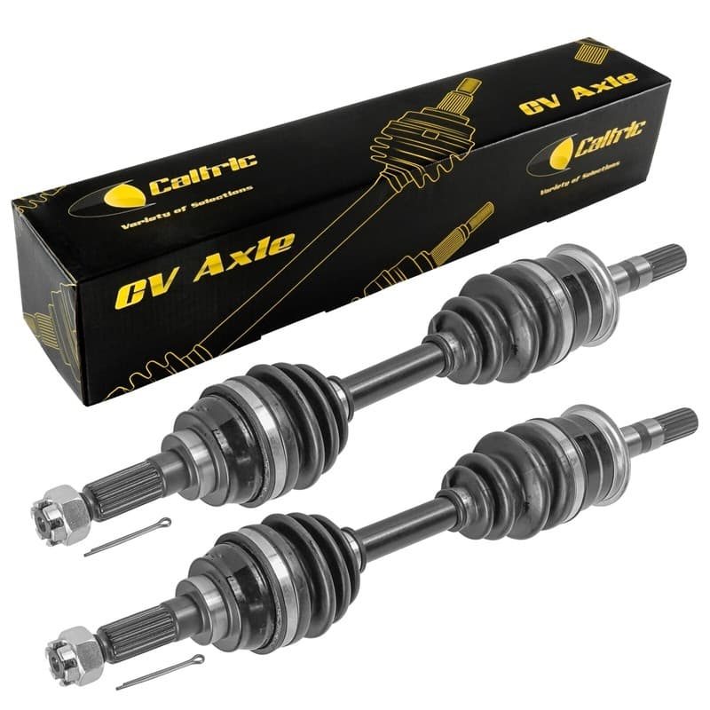 Front Left & Right CV Joint Axles For Kawasaki Bayou 300 KLF300C 4X4 1989-05