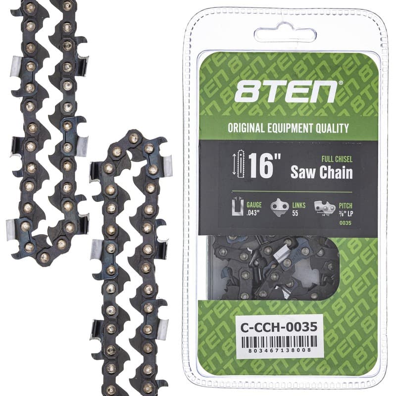 Chainsaw Chain 16 Inch .043 3/8 LP 55DL for Stihl 017 200 180 210 011 010 012