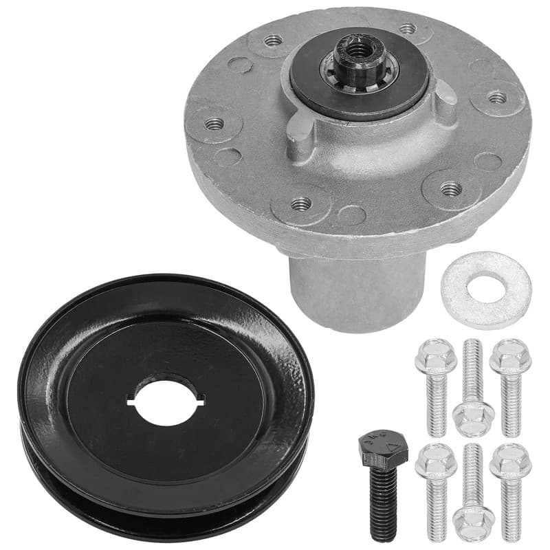48" Deck Spindle & Pulley for Simplicity Regent / Courier / Broadmoor / 84003173