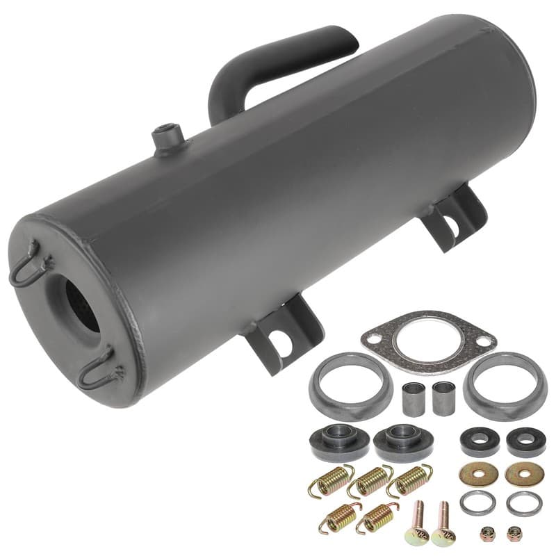 Complete Exhaust Muffler w/ Gasket Kit fits Polaris Ranger 500 4x4 2006 - 2008