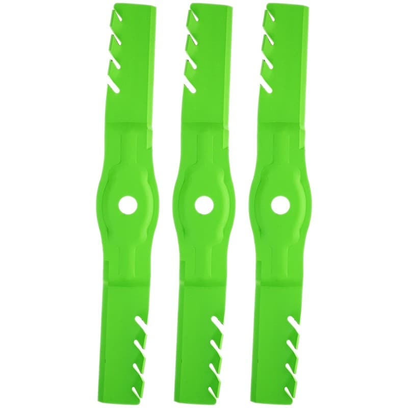LawnRAZOR Blade for John Deere Z545R Z530R Z760R UC18055 Toothed Mulching 3 Pack