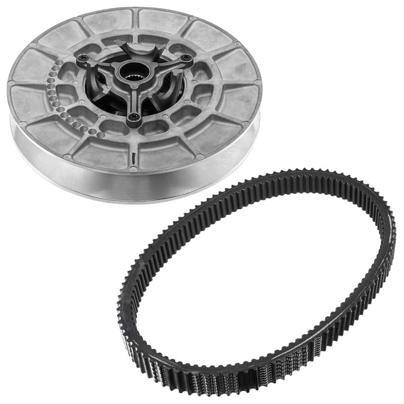 Secondary Clutch & Aramid Belt For Polaris RZR XP 4 TURBO & XP TURBO 16-20