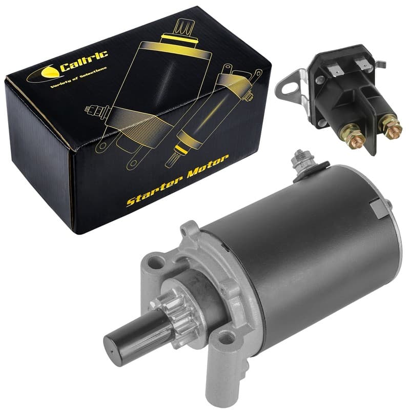 Starter & Solenoid for Kohler YGT22H50 2509806 2509803S 2509806S 2509805