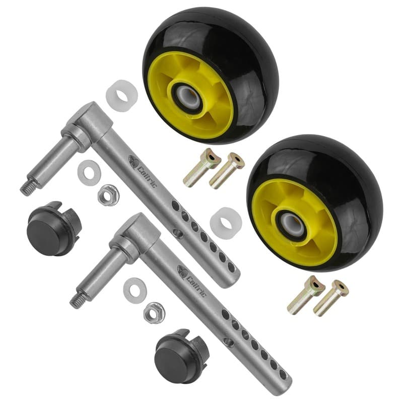 Deck Arm & Wheel w/Hub for John Deere 2305 & 2X20/3X20/4X20 Series 54" 62" 2x