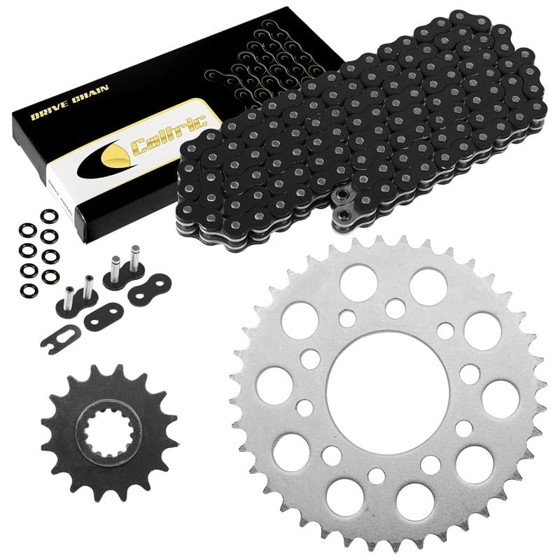 Black O/Ring Drive Chain and Sprockets for Honda VF750C Magna 750 Rc43 1994-2004