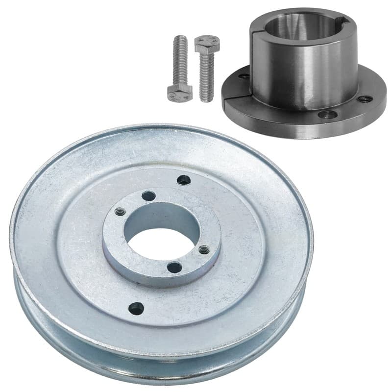Caltric Deck Pulley & Tapered Hub For Scag SCZ61RD-921FX / SCZ61V-31FX  61"