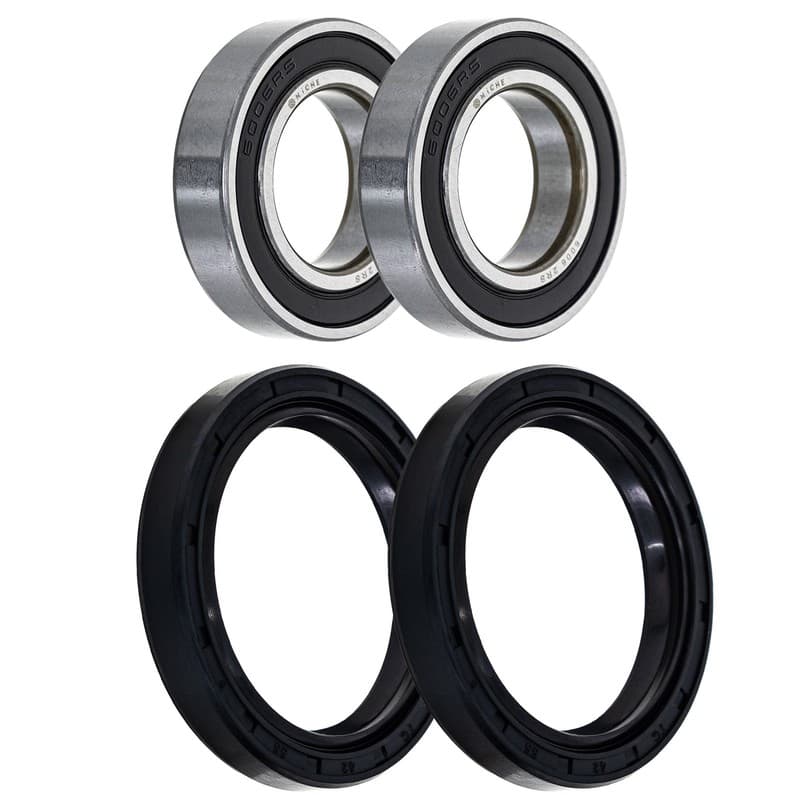 NICHE Wheel Bearing Seal Set for Yamaha 2009-2013 Raptor 90 6006-2RS