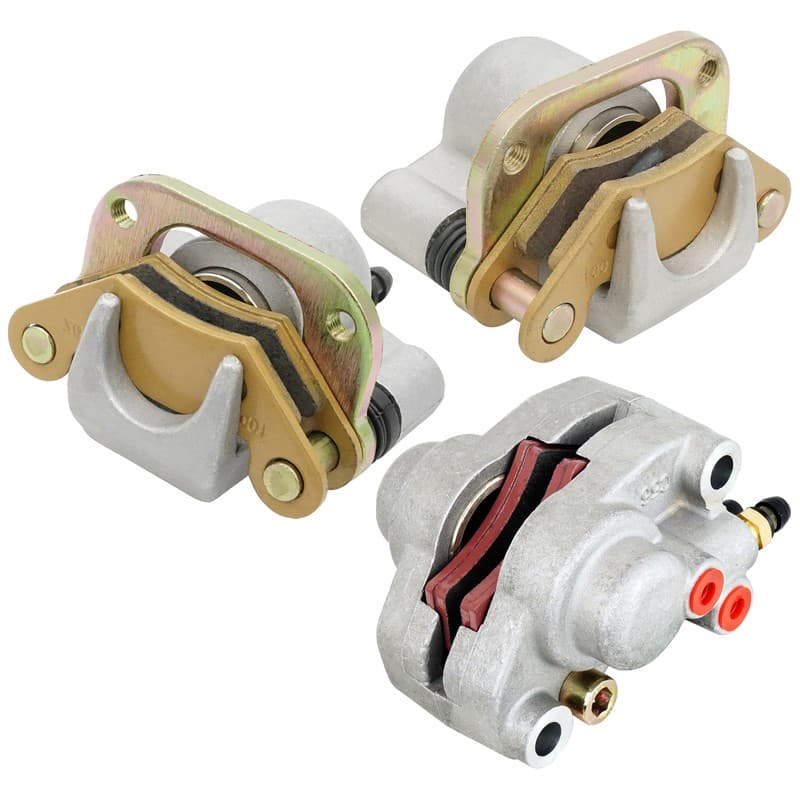 Front And Rear Brake Caliper W/ Pad For Polaris Magnum 325 4X4 2000