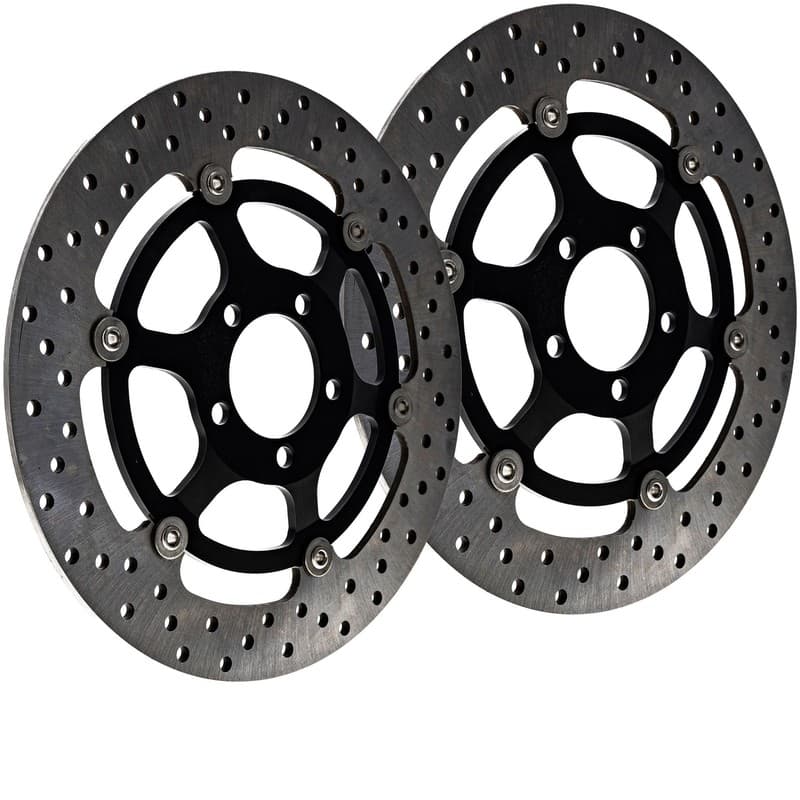 NICHE Front Brake Rotor Pad Kit for Kawasaki Z1000 41080-0001-488 43082-1290