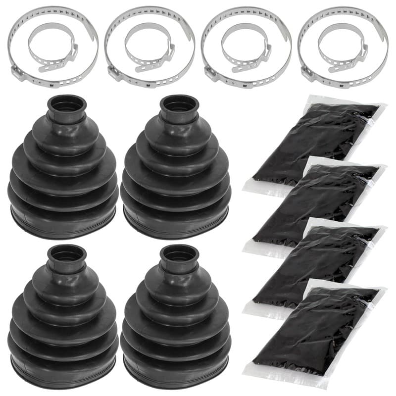 Rear Axles Inner & Outer CV Boot Kit For Polaris RZR PRO R ULTIMATE 22-25 RC 23