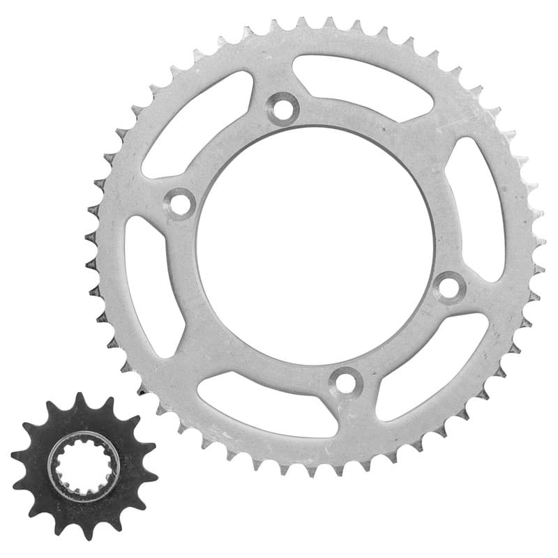 Front & Rear Sprockets Kit for Suzuki DR-Z125 DRZ125 2003-2016