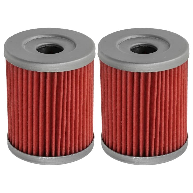 for Kawasaki KLX125 KLX125L 2003 2004 2005 2006 Oil Filter 2-Pack