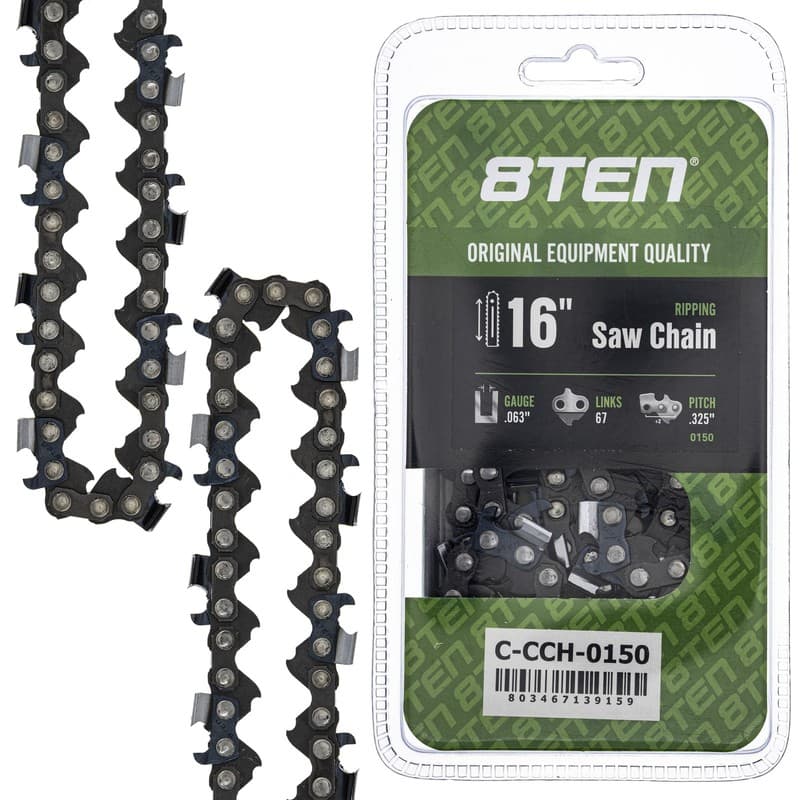 Ripping Chainsaw Chain 16 Inch .063 .325 67DL for Stihl MS 261 290 361 390