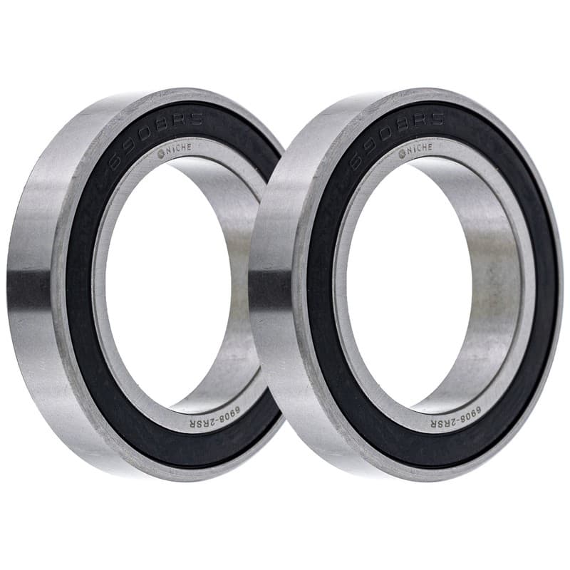 NICHE Wheel Bearing for Honda TRX450R TRX450ER 91051-HP1-003 40x62x12mm 2 Pack