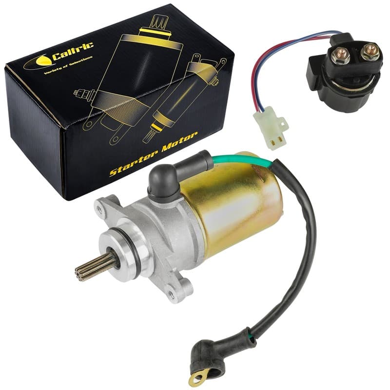 Starter & Relay Solenoid for Yamaha Champ 100 YFM100 1987 1988 1989 1990 1991