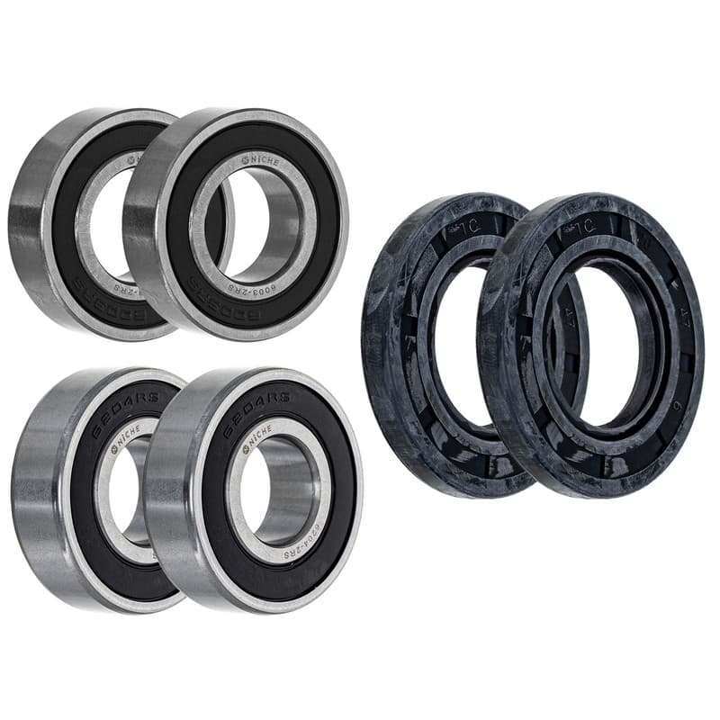 NICHE Wheel Bearing Seal Kit for Suzuki RM125 RM250 6204-2RS 6003-2RS