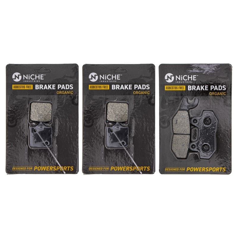 NICHE Brake Pad Set for Triumph Speed Triple T2025247 Front Rear Organic