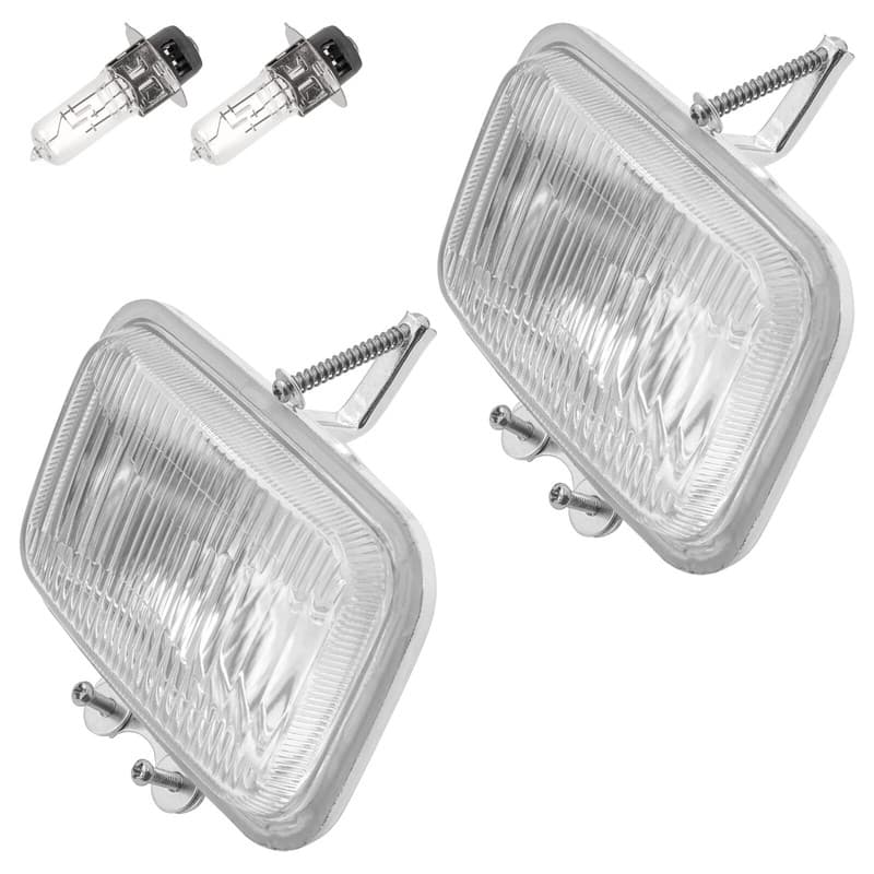 Caltric Headlights For Honda Fourtrax 300  TRX300 2X4 1988-2000 W/Bulb