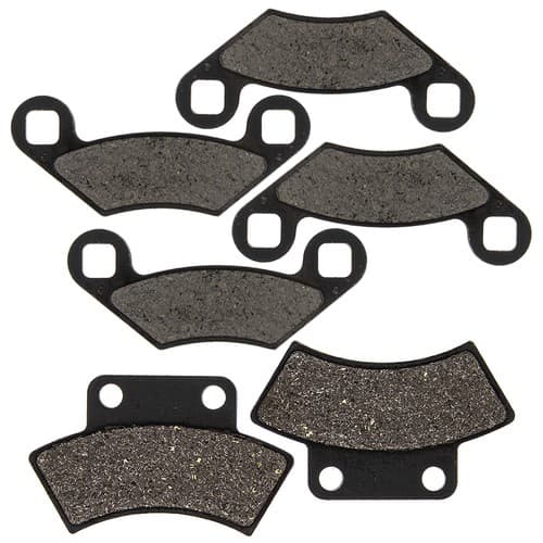 NICHE Brake Pad Kit for Polaris Sportsman 500 Scrambler Front Rear Semi-Metallic