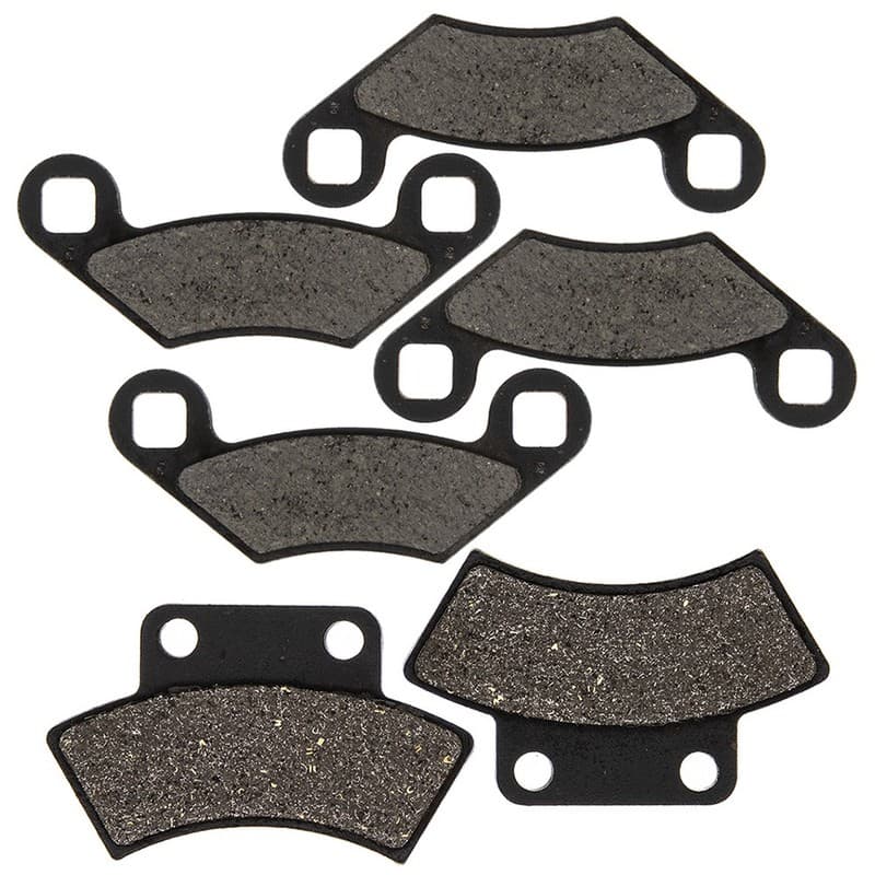 NICHE Brake Pad Kit for Polaris Sportsman 500 Scrambler Front Rear Semi-Metallic