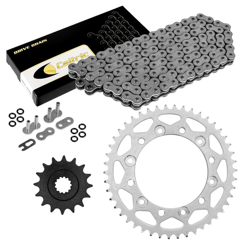 Steel O-Ring Drive Chain & Sprocket Kit for Yamaha Fz-6 2009 / Fz-6R 2009-2016