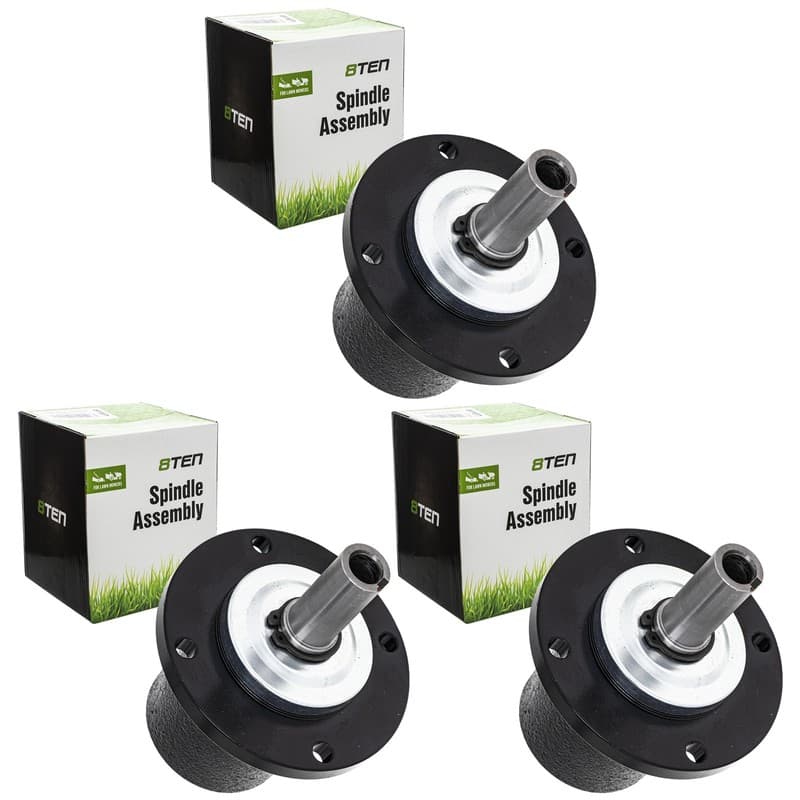 8TEN Deck Spindle for John Deere 648M 652B Quik-Trak AUC11861 TCA23229 3 Pack