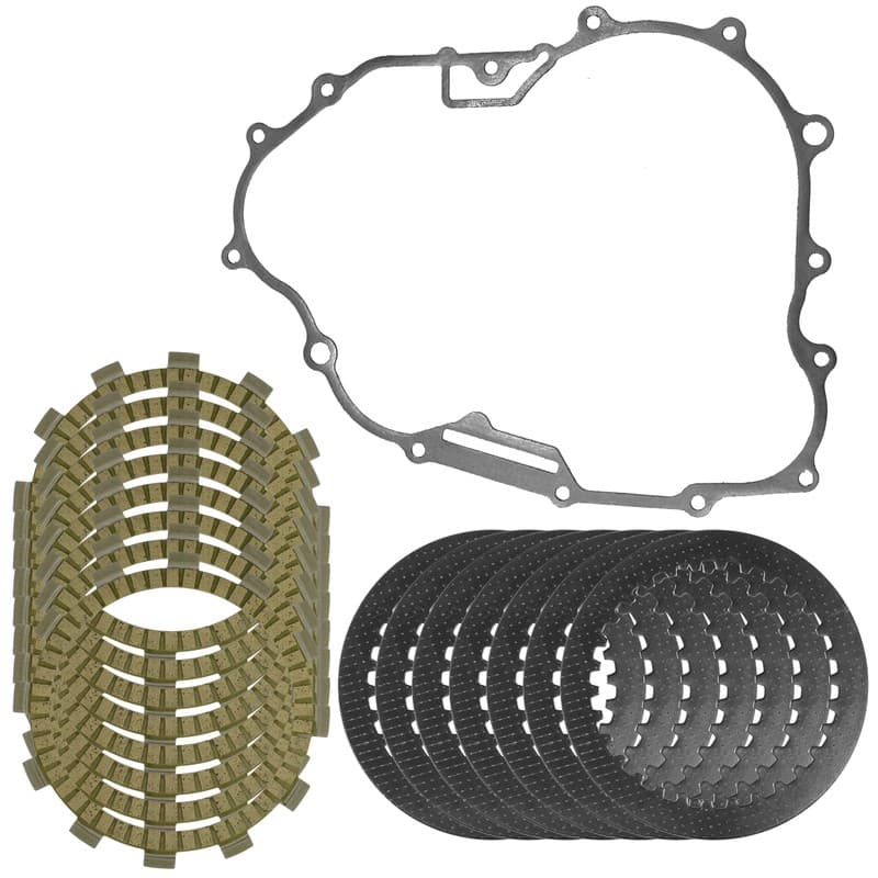Clutch Friction Steel Plates And Gasket Kit for Yamaha Raptor 250 YFM250 2008-13